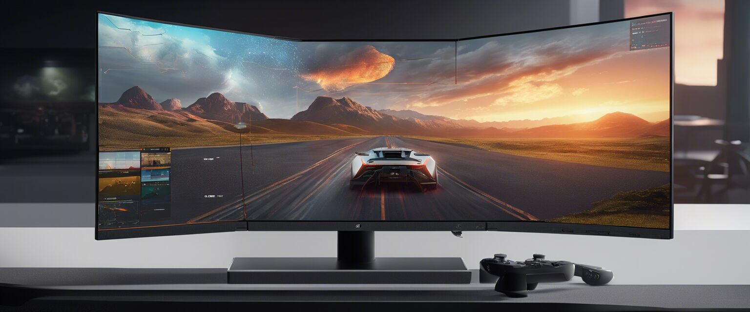 OLED Gaming Monitor Features